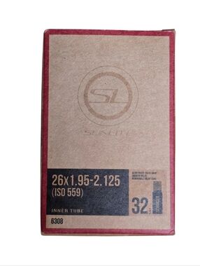 Nwt! Sunlite 6308 bicycle inner tube for 26-inch wheel